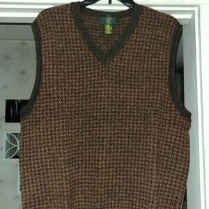 Club Room Sweater Vest 100% Wool